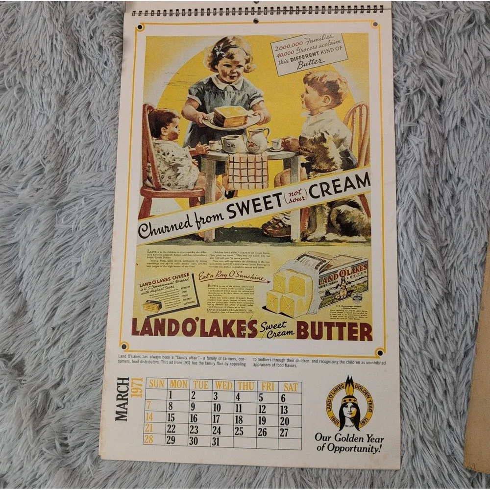 Land O Lakes vintage land
